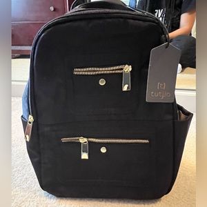 Small black backpack